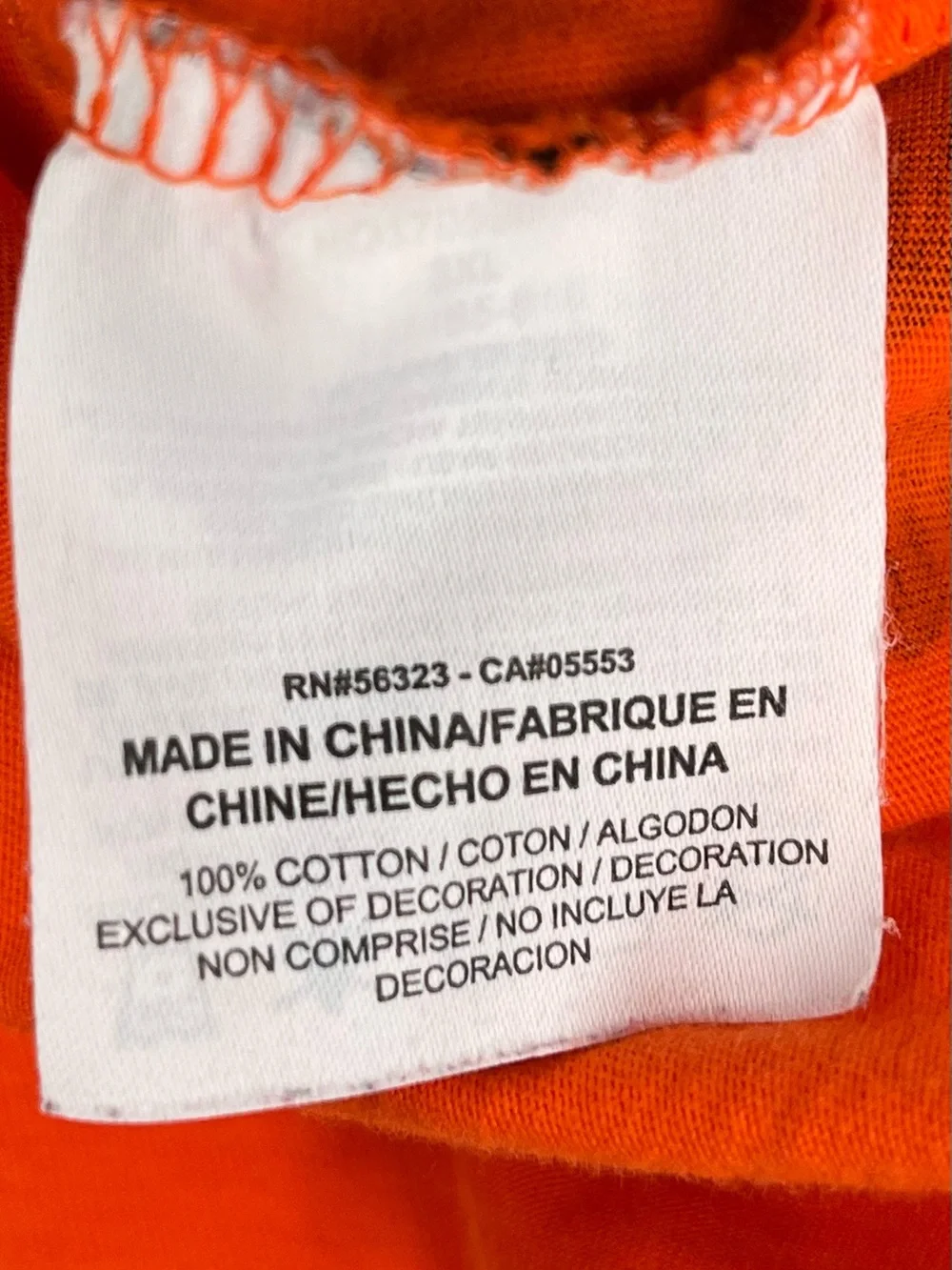 Jordan x Gatorade Be Like Mike Orange Graphic Tee 3XL AJ1165-819